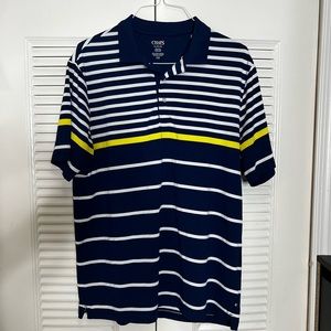 Chaps Ralph Lauren Men’s Golf Shirt Dri-fit Golf Polo Sz Large Blue